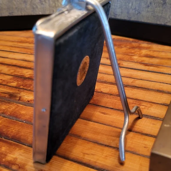 $100. Sterling Silver & Pewter Picture Frame - Picture 4 of 5